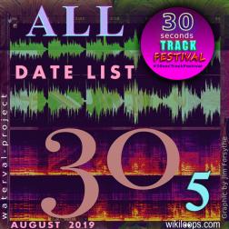 30secTrackFestival ALL Date List Vol. 5